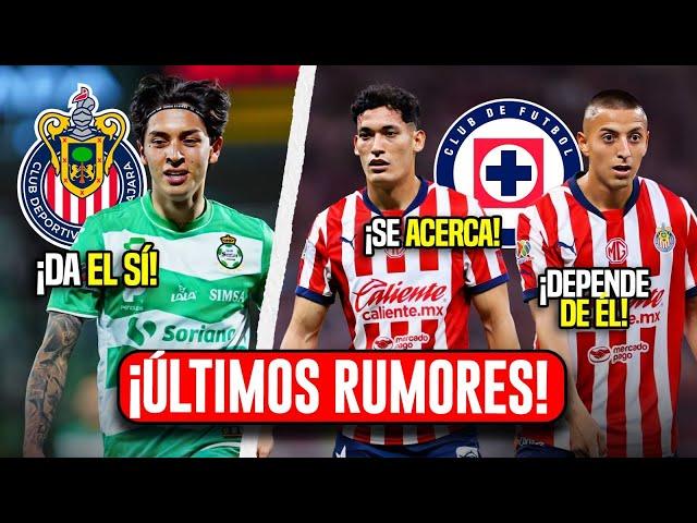 RUMORES CHIVAS ¡CARRILLO DA EL SI A CHIVAS! REVELA LÍDER DE CRUZ AZUL IR POR CHIQUETE