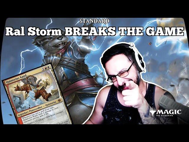 Ral Storm BREAKS THE GAME  | Jeskai Ral Storm | Bloomburrow Standard | MTG Arena