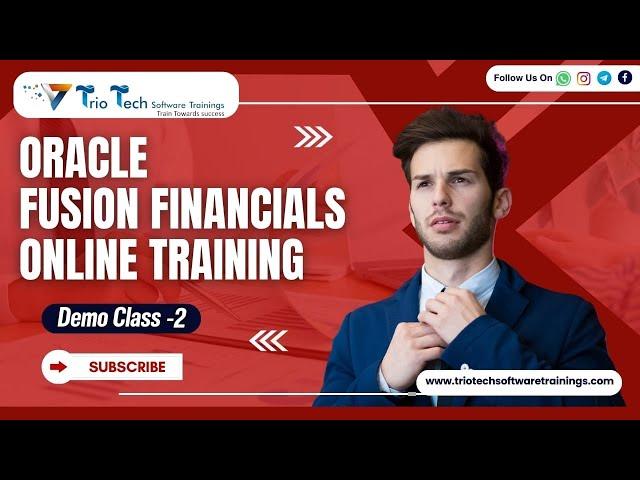 Oracle Fusion Financials Online Training | Oracle Fusion Financials Cloud Online  Demo-2