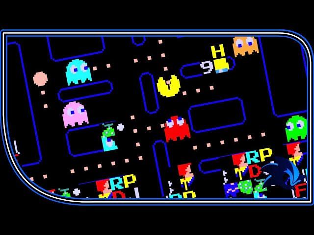 Pac-Man : Level 256 Glitch Madness - [Sprite Animation]