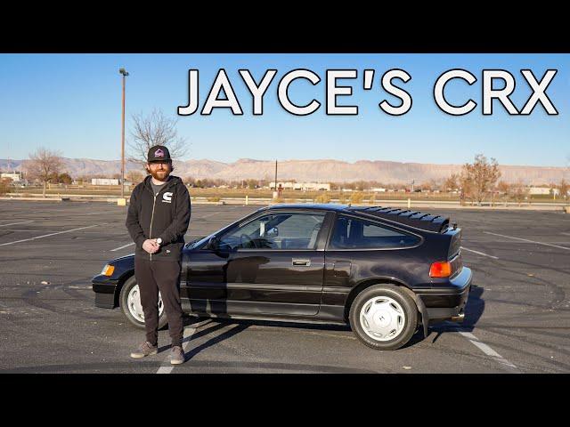 Jayce's Honda CRX Si - Super Clean!