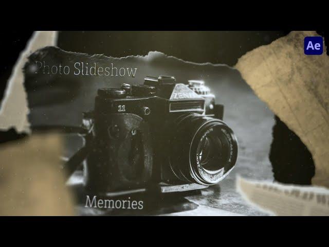 History Photo Slideshow (After Effects Template) @aetemplates