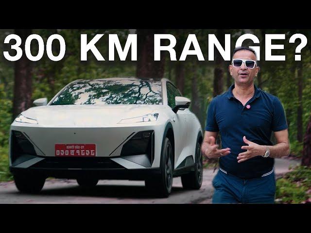 Deepal SO7 uphill range test. A true test of Electric Vehicle range. - Lokesh Oli.