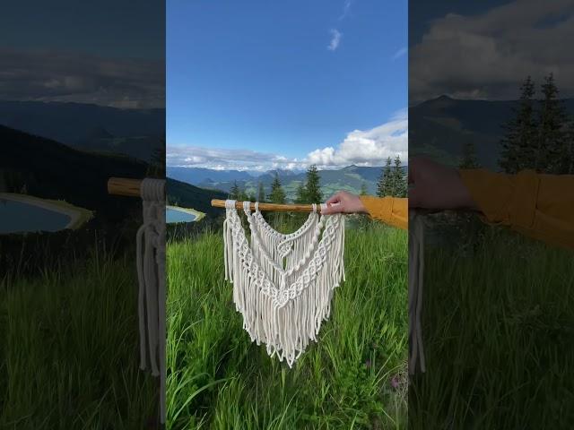 Adventurous macrame #hangamacrame #austria #travel #foryou #art #handmade #foryoupage #nature
