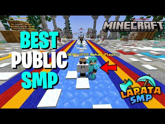  Join Best Lifesteal Public Smp Server For Minecraft  | Java + PE | 24/7 Online | Free To Join 