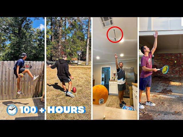 100 + Hours of Mind Blowing Trickshots in under 10 Minutes