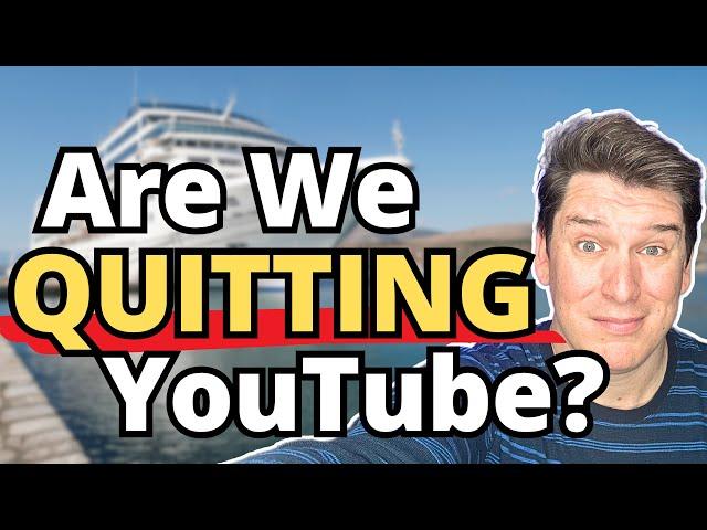 Are We Quitting YouTube? (Sorry in advance)