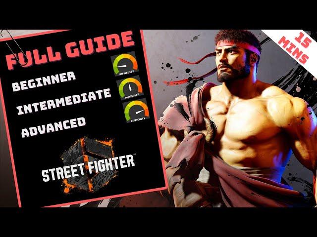 SF6 Ryu Guide - How to play Ryu in Street Fighter 6 (Tutorial)