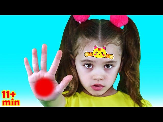 Boo Boo Song Again + Color song + more Kids Songs & Videos with Nick and Poli