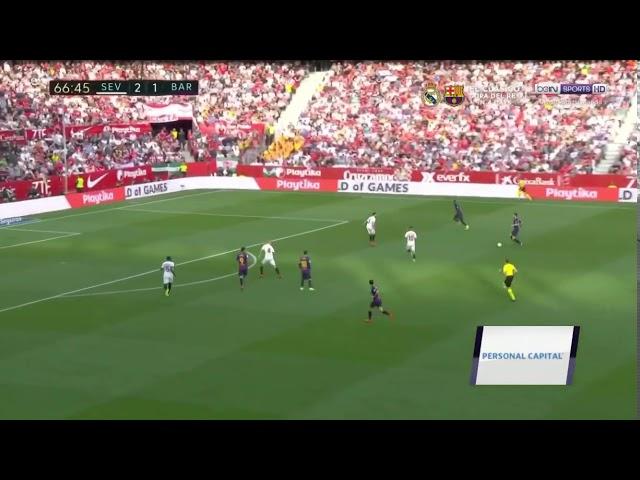 Messi Amazing Second Goal vs Sevilla 2-2