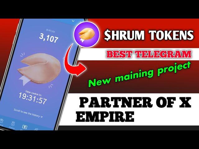 HRUM Bot Mining || Partner of X Empire || New Telegram Bot