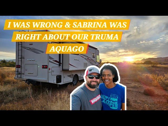 Truma OnBoard Sabrina was Right! Truma AquaGo One Year Review #rv #rvlife #travel