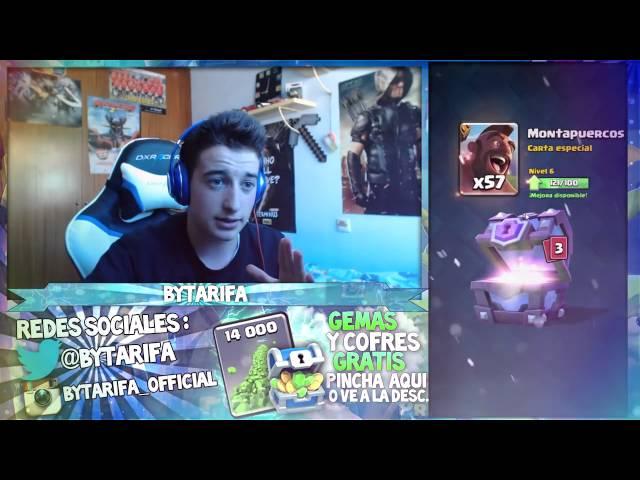 ¡¡Me TOCAN TODAS las LEGENDARIAS!! El MEJOR ABRIENDO COFRES de Clash Royale bytarifa