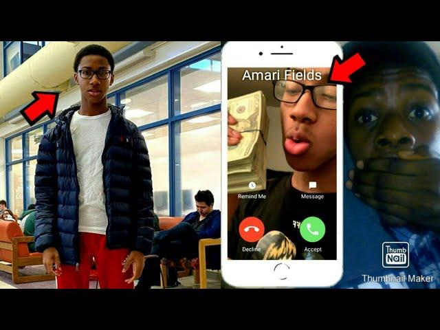 CALLING THE REAL AMARI FIELDS! (HE WAS NICE!)|Itz Emmanuel 3am