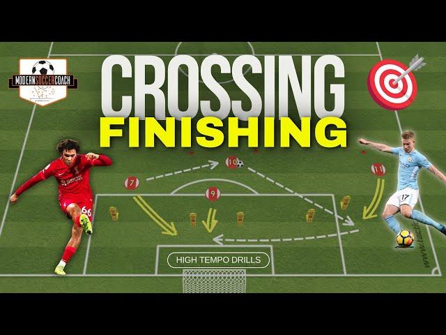 High Tempo, Fast Crossing & Finishing Drills!