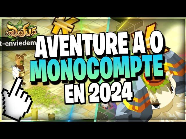 AVENTURE MONOCOMPTE DE 0 ! EP 1 ! LVL 0 - 35 !