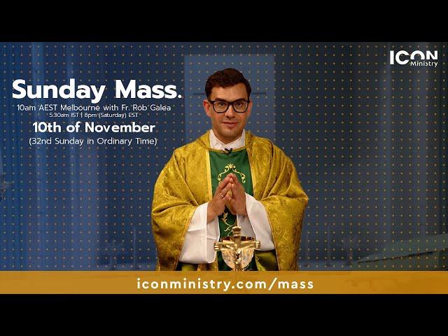 Sunday Mass with Fr. Rob Galea 10/11/2024