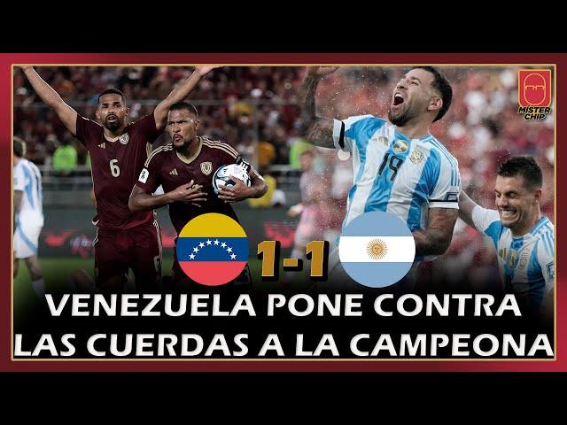 ​ ¡VENEZUELA MERECE MÁS ANTE ARGENTINA! ​