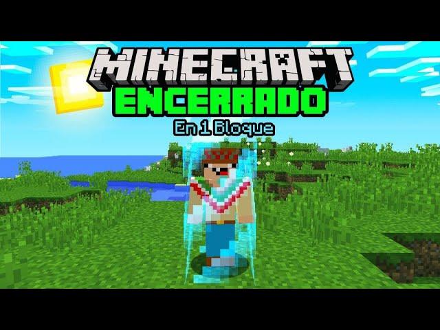 ESTOY ENCERRADO en UNA BARRERA de 1 BLOQUE en MINECRAFT  SILVIOGAMER