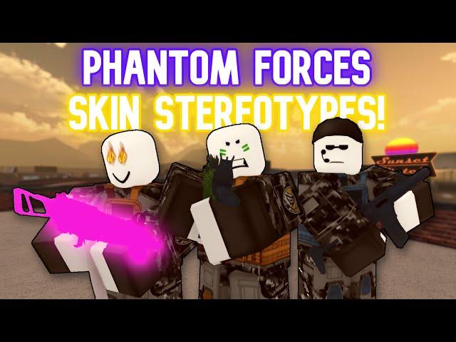 Phantom Forces Weapon Skin Stereotypes!