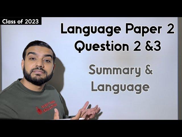 English Language Paper 2, Question 2 & 3: Secure 25% Of Your GCSE