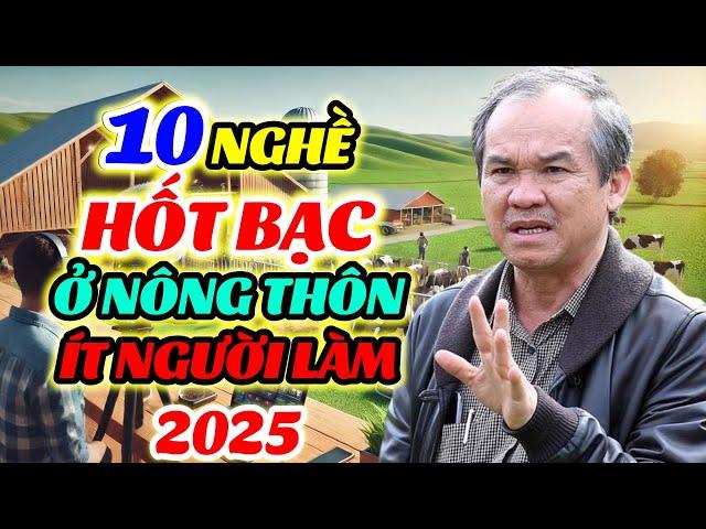 10 Nghề Làm Giàu Hiện Đại Ở Nông Thôn 2025