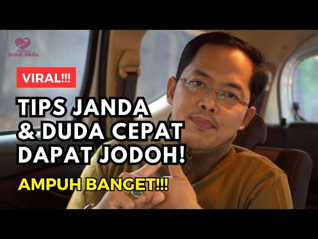 TIPS JANDA & DUDA CEPAT DAPAT JODOH - Ustadz Cinta (UC) Menjawab