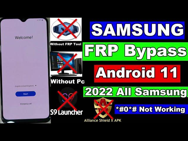 Samsung All FRP Bypass/Google Account Remove Android 11 | Without Pc