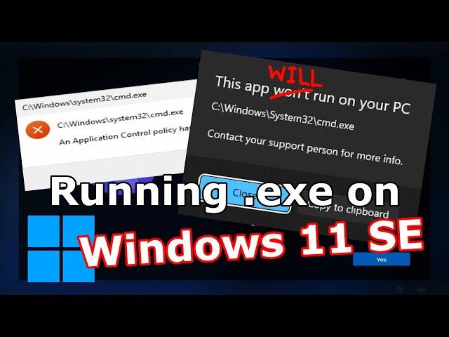 Hacking Windows 11 SE