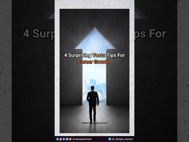  Boost Your Career with Vastu! | Dr. Deepa Kamari  #VastuForSuccess #career