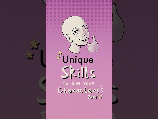 skill and ability ideas for your characters, part 17 🫙 #writing #originalcharacter #oc #art