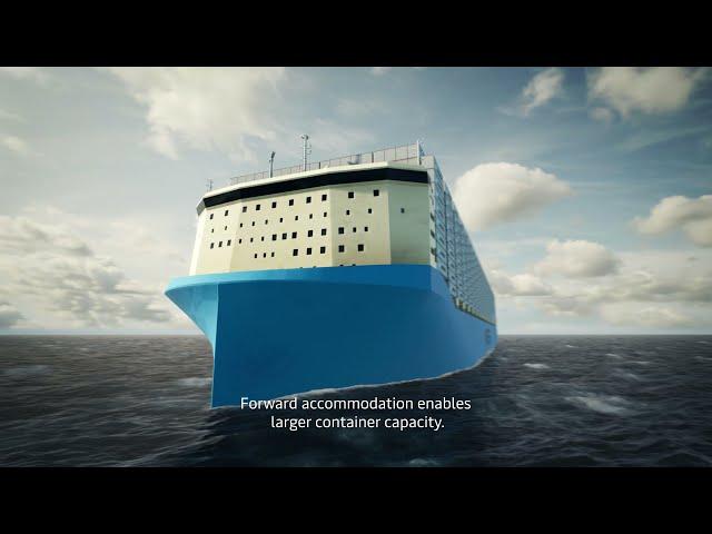 Maersk - Next Generation of Maersk Container Vessels Designed for Green Methanol.