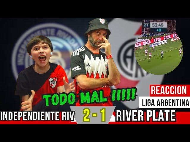 INDEPENDIENTE RIVADAVIA 2 vs RIVER 1 - Reacciones de Hinchas de River - LIGA ARGENTINA