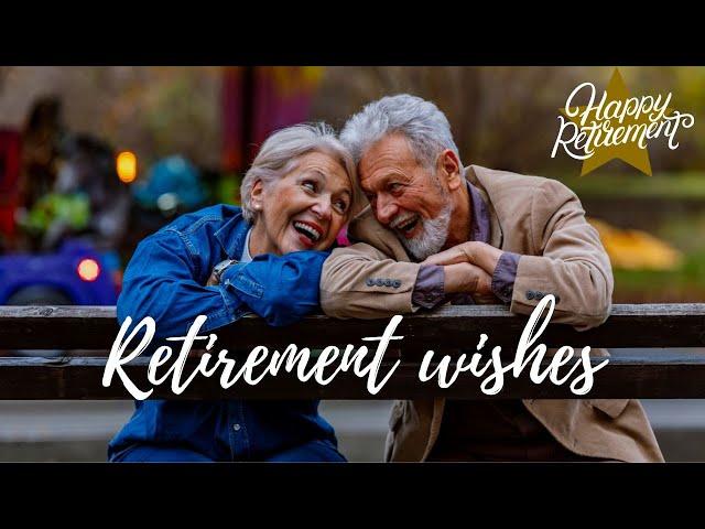 Retirement wishes - Congratulations on your retirement and your wonderful career!