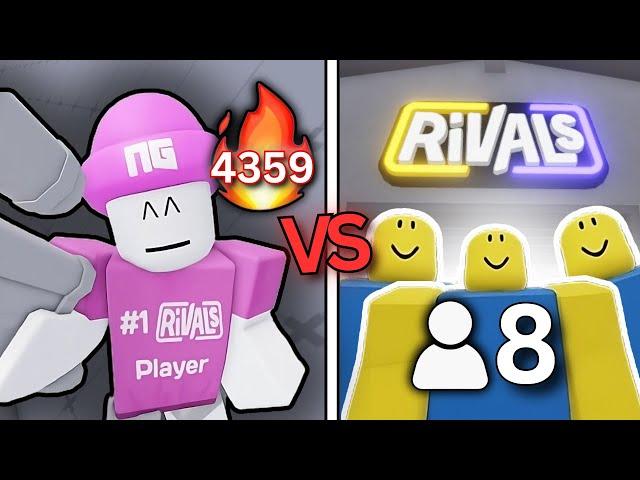 8 NOOBS VS The BEST Player In Rivals! (Roblox Rivals)