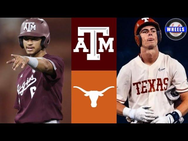 #7 Texas A&M vs #24 Texas Highlights | 2024 College Baseball Highlights