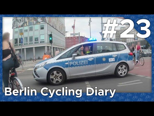 "Ich hab Blau", Raser, Überholabstand und Rotlichtverstöße – Dashcam (Berlin Cycling Diary)