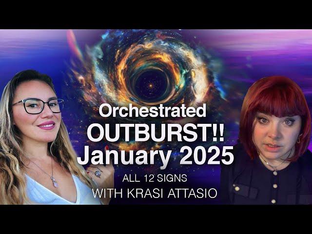 January 2025 Starts with a BANG! Sidereal Horoscopes for All 12 Signs. With Krasi