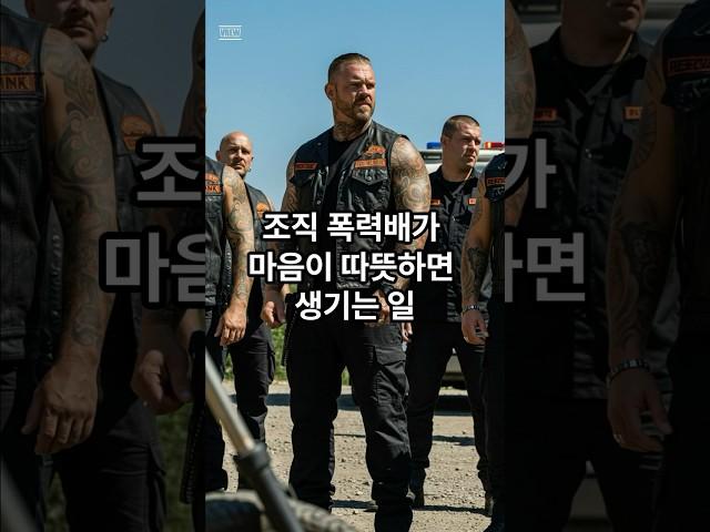 조폭이 마음 따뜻하면 어떻게 될까?