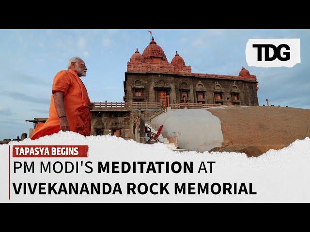 PM Modi Begins Meditation in Kanyakumari : First Visuals Here | Tamil Nadu