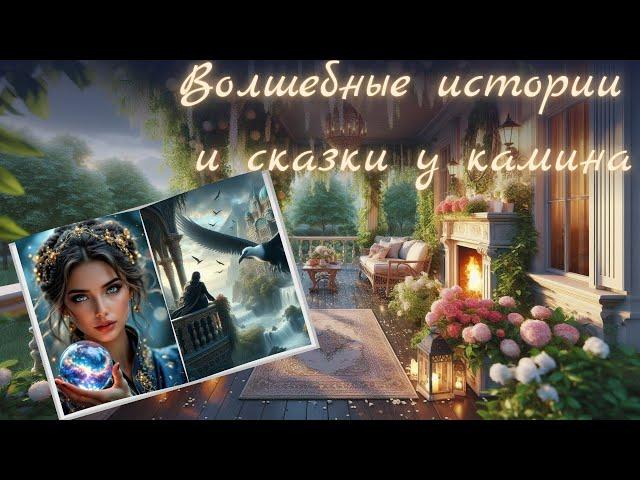 ВЕЧЕРНЯЯ СКАЗКА у камина #10/часть 1ВОЛШЕБНЫЕ ИСТОРИИ и СКАЗКИ для ВЗРОСЛЫХСКАЗКА  на НОЧЬ