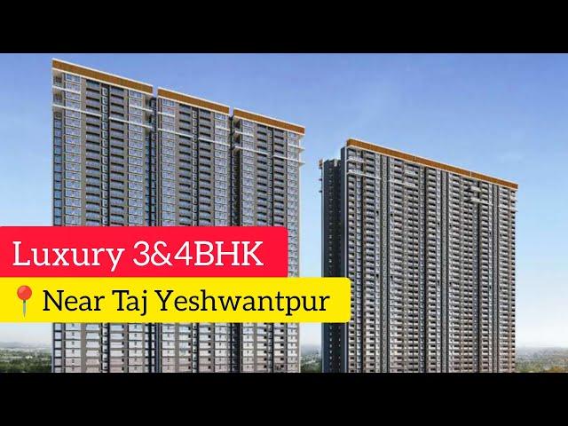 Godrej Yeshwantpur| Launching soon | Luxury 3&4 Bed Residences at Yeshwantpur | Taj Yeshwantpur