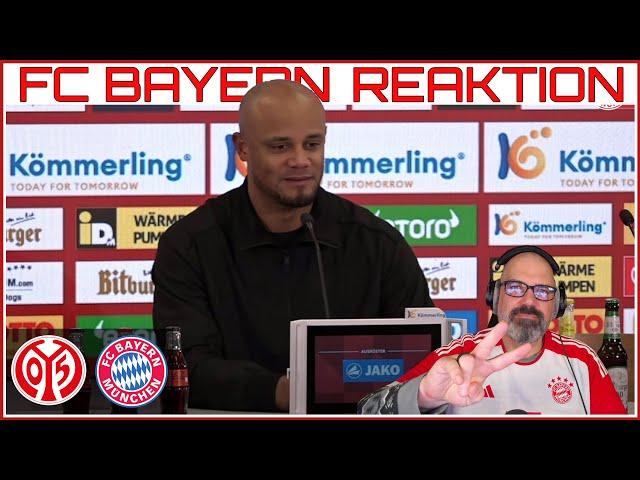 FC Bayern Reaktion ️ zum Pressetalk nach dem Spiel beim FSV Mainz 05 am 14. BL Spieltag