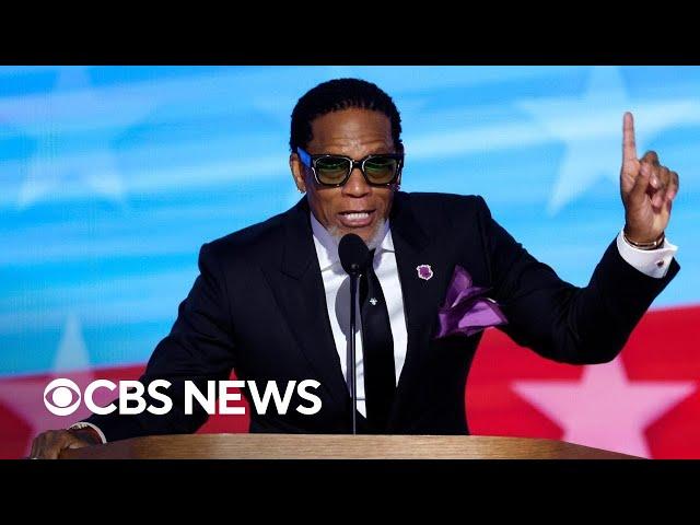 D.L. Hughley addresses Democratic National Convention