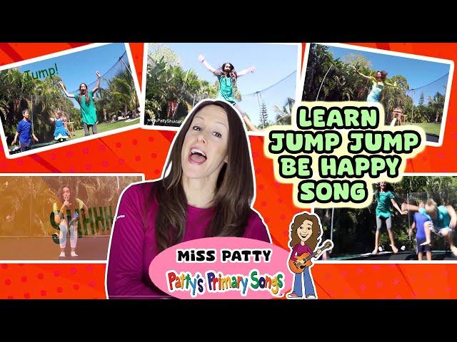 Jump Jump Be Happy and Jump! (Official Video) Children's Song by Patty Shukla | Learn to Count