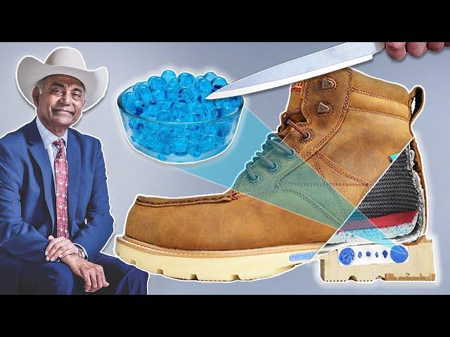 Ripping apart a boot with secret blue balls - Twisted X