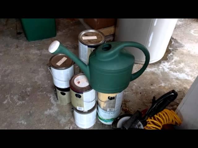 Paint Hardener for paint disposal.