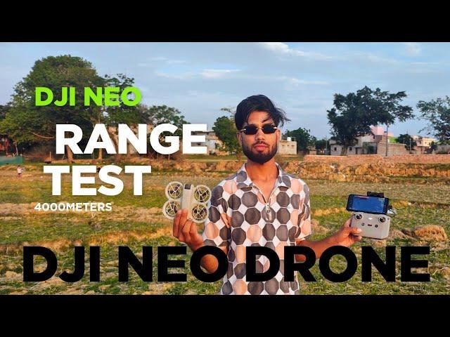 DJI NEO drone - range test 4000meters🫣