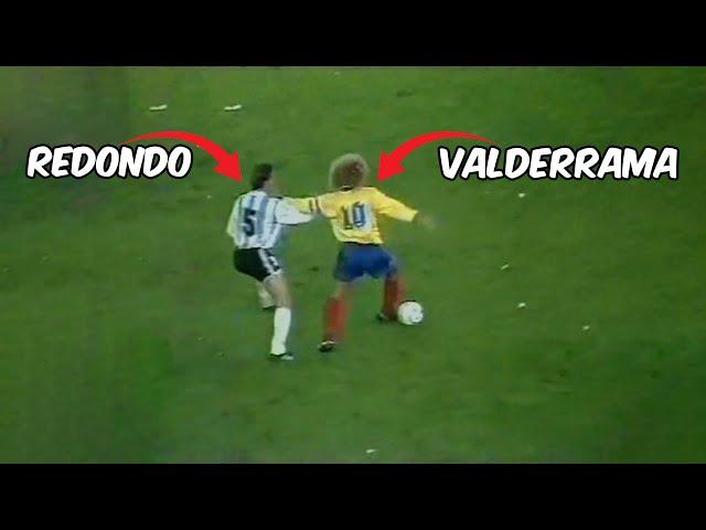 Ni Redondo ni Ruggeri pudieron pararlo, actuación legendaria de Valderrama vs Argentina (1993)