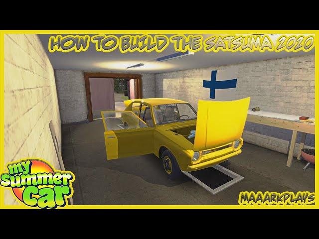 HOW TO BUILD THE SATSUMA 2020!!! 100% WORKING CAR WITH BOLT SIZES!!!